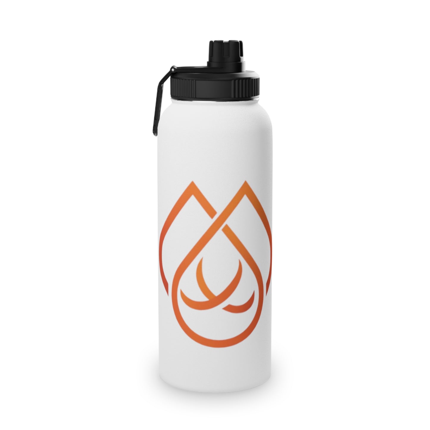 Genesis Home Stainless Steel Water Bottle, Sports Lid