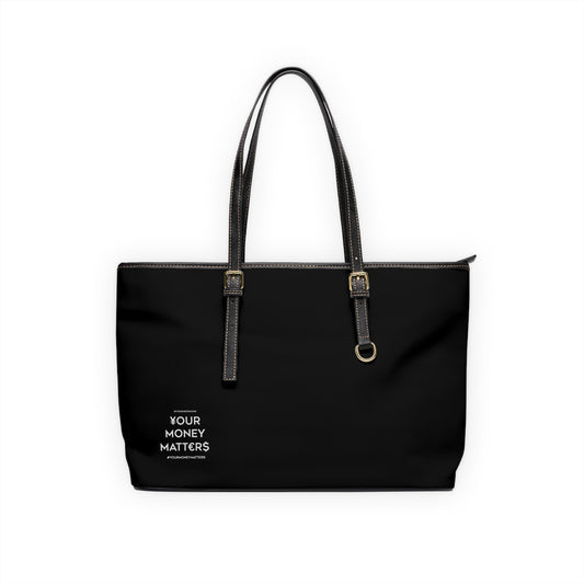 Your Money Matters PU Leather Shoulder Bag