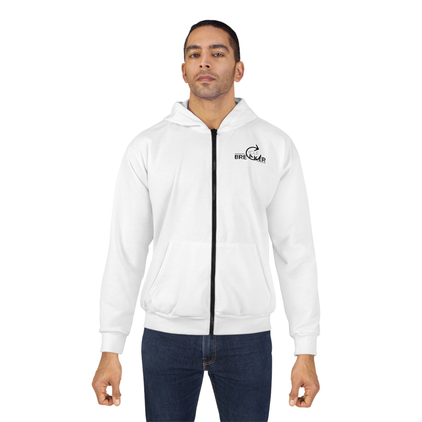 Generational Cycle Breaker AOP Unisex Zip Hoodie
