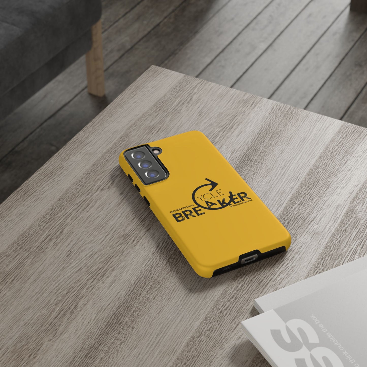 Yellow Generational Cycle Breaker Tough Cases