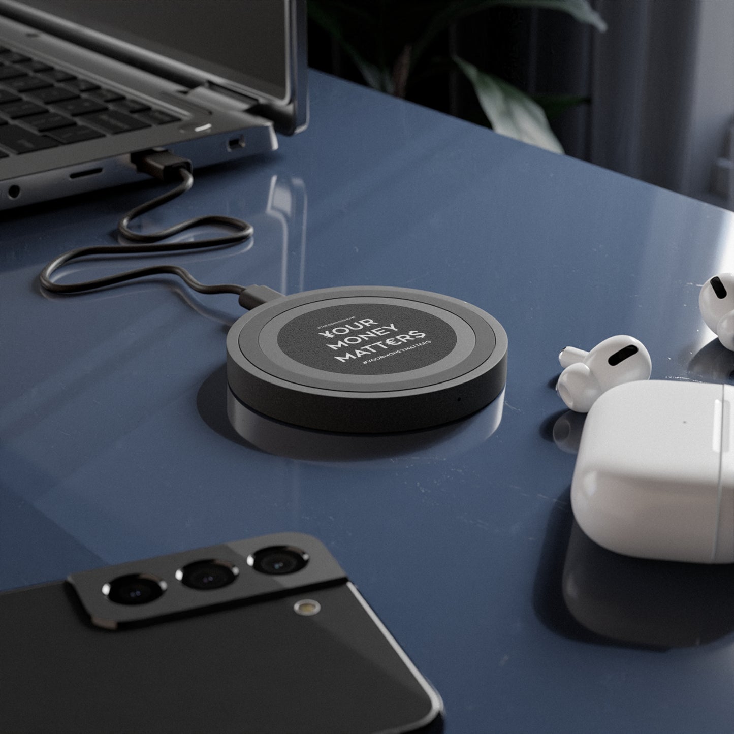 Your Money Matters Quake Wireless Charging Pad