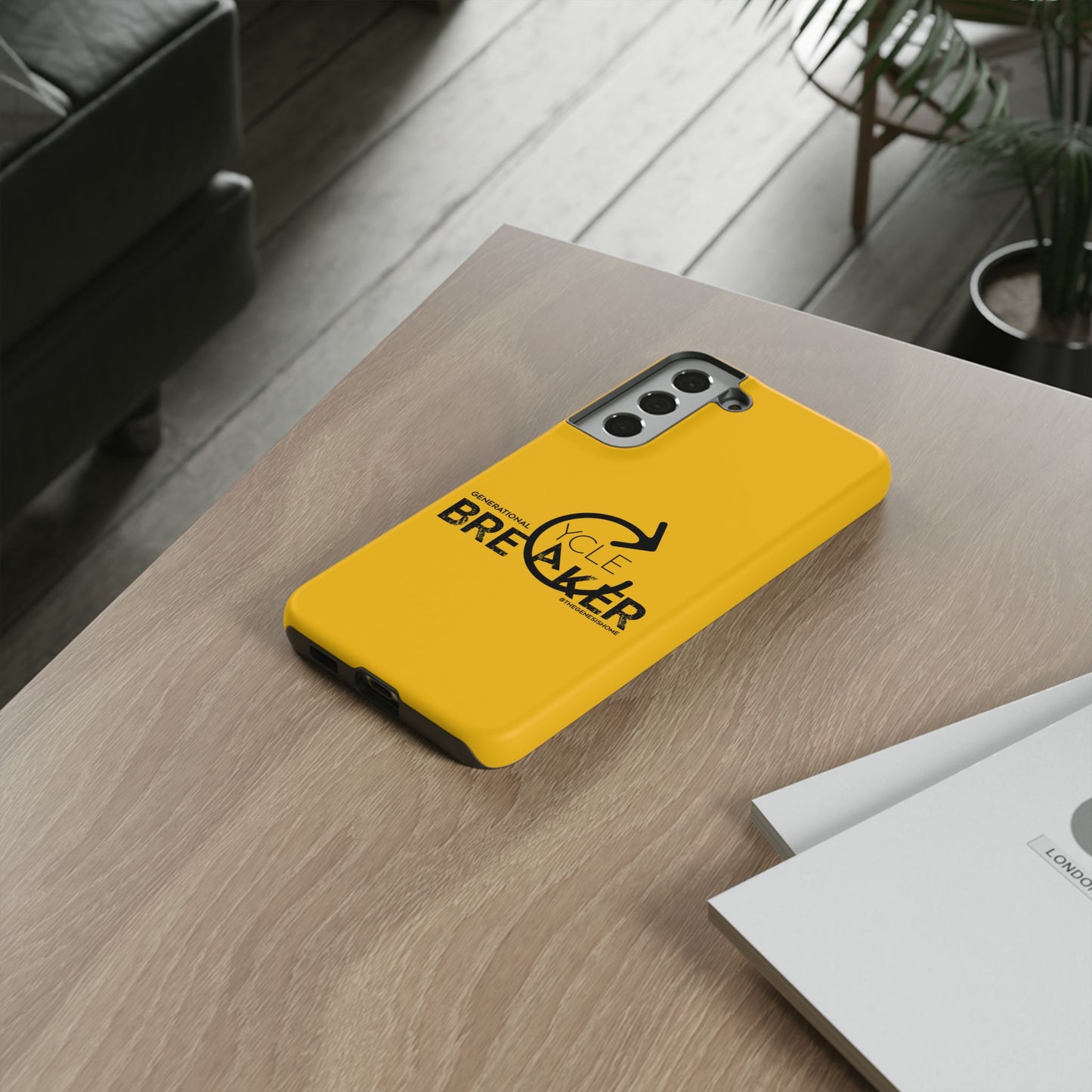 Yellow Generational Cycle Breaker Tough Cases