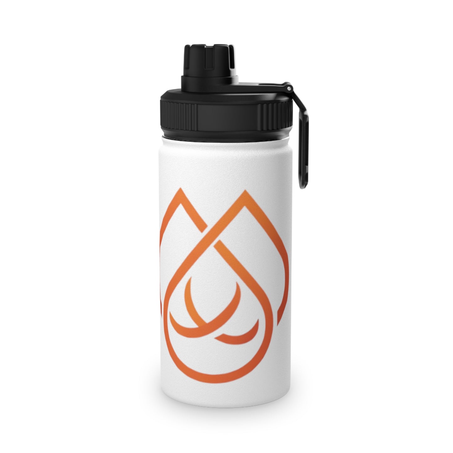 Genesis Home Stainless Steel Water Bottle, Sports Lid