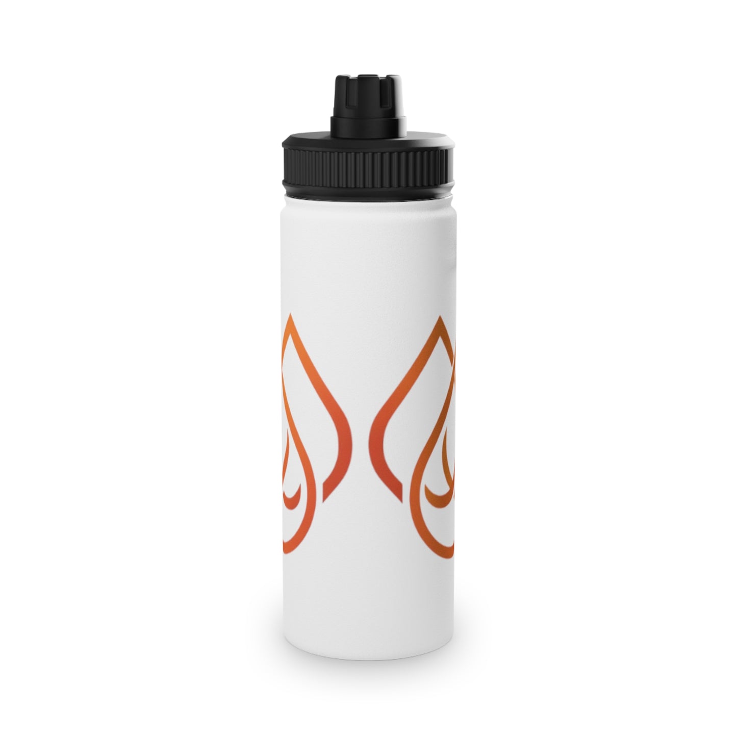 Genesis Home Stainless Steel Water Bottle, Sports Lid