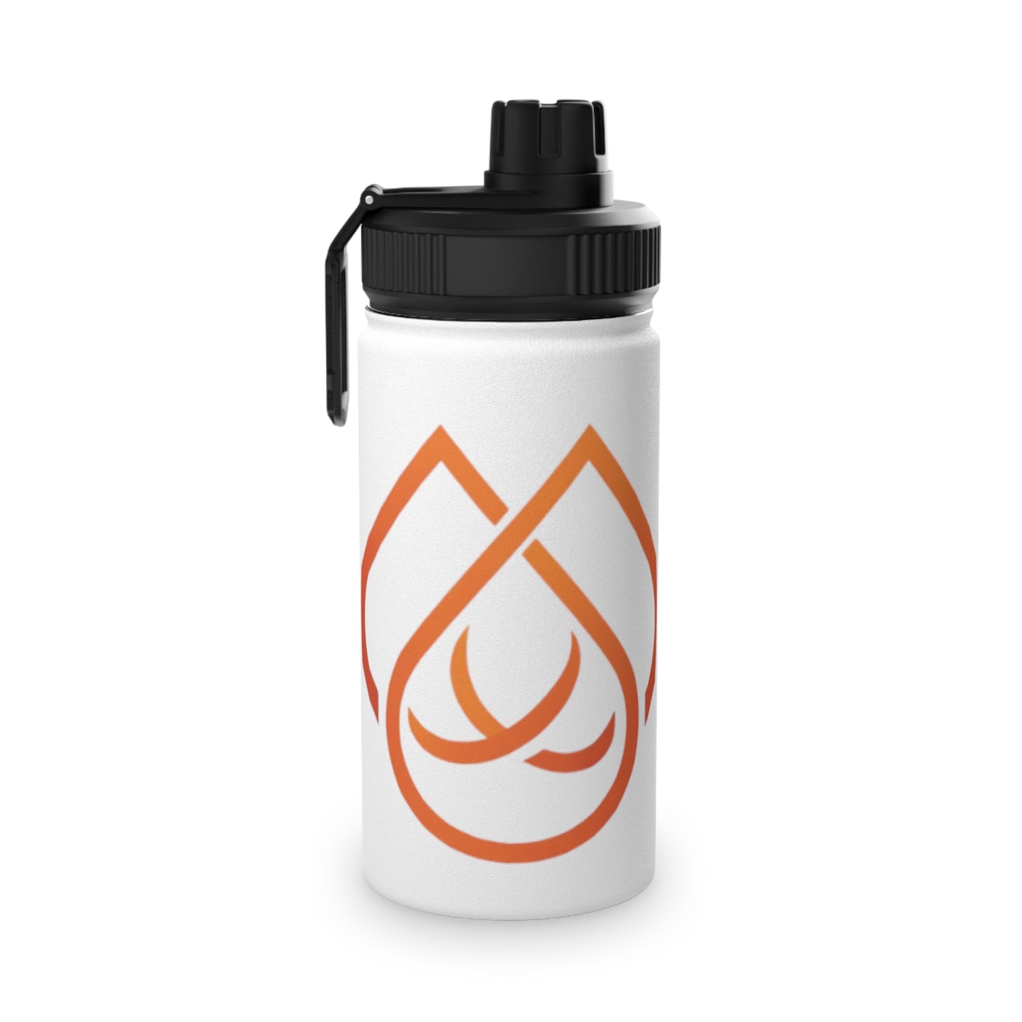 Genesis Home Stainless Steel Water Bottle, Sports Lid