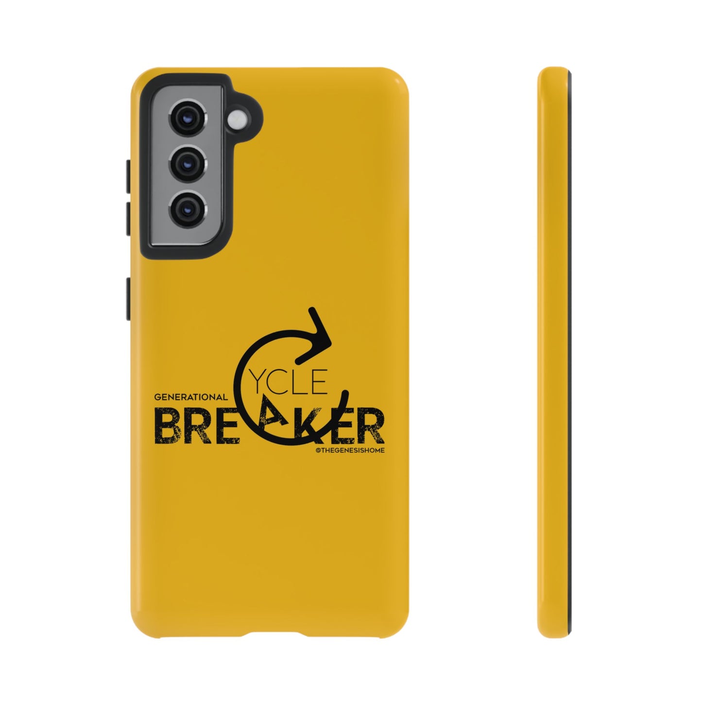 Yellow Generational Cycle Breaker Tough Cases