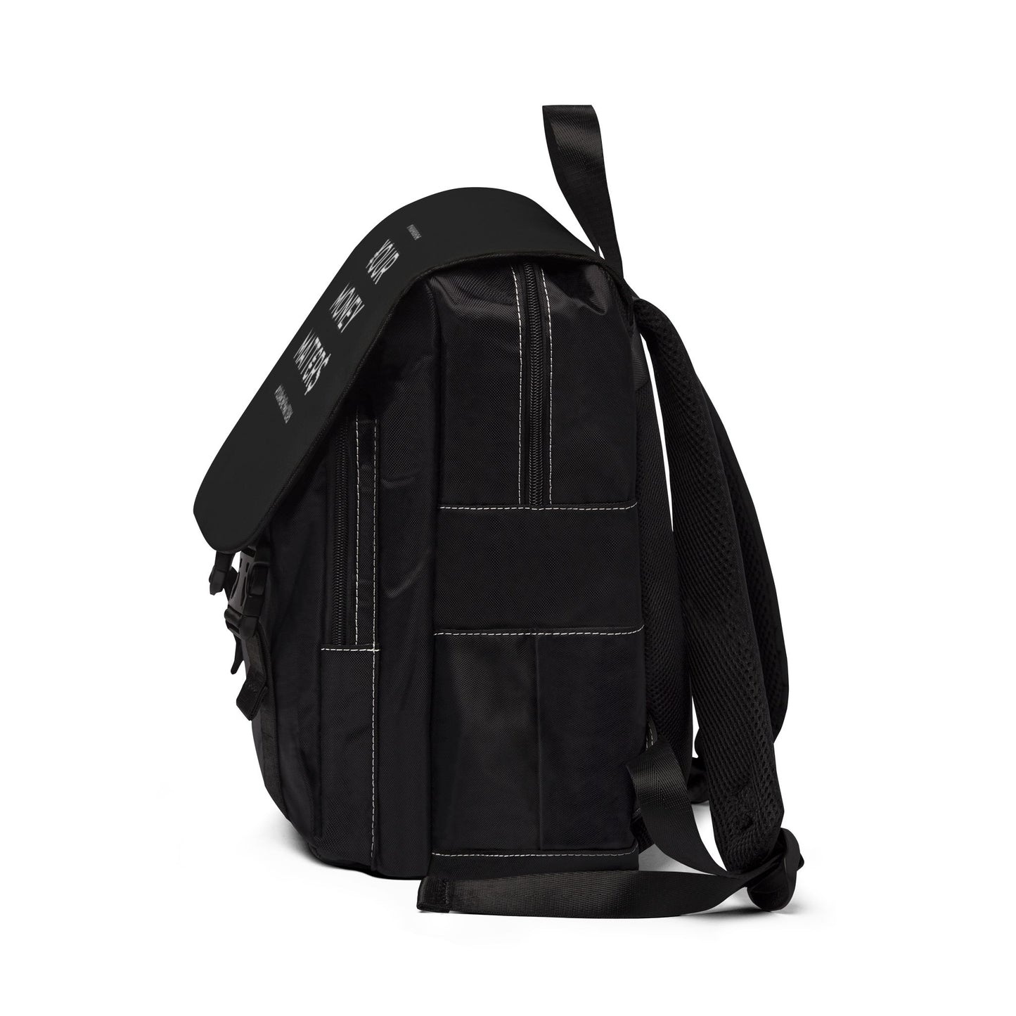 Your money Matters Unisex Casual Shoulder Backpack