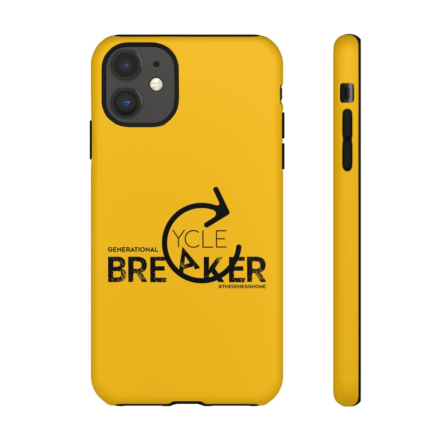 Yellow Generational Cycle Breaker Tough Cases