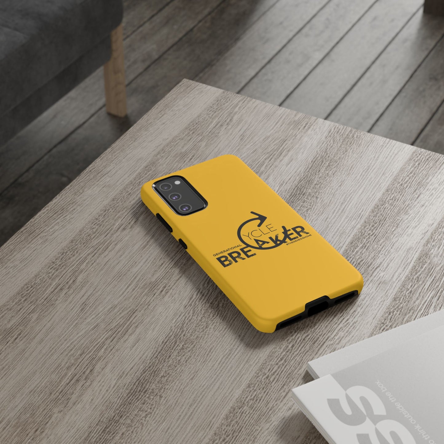 Yellow Generational Cycle Breaker Tough Cases