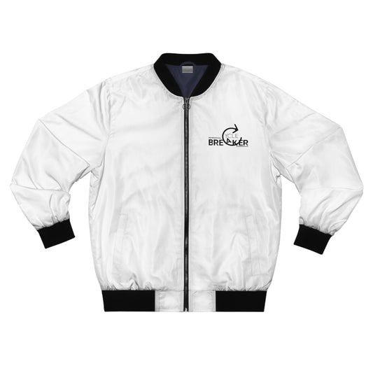 Bomber Jacket for Men Generational Cycle Breaker Start Something New
