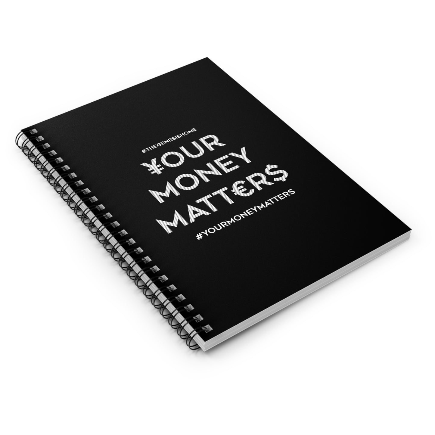 Your Money Matters Spiral Notebook - Ruled Line