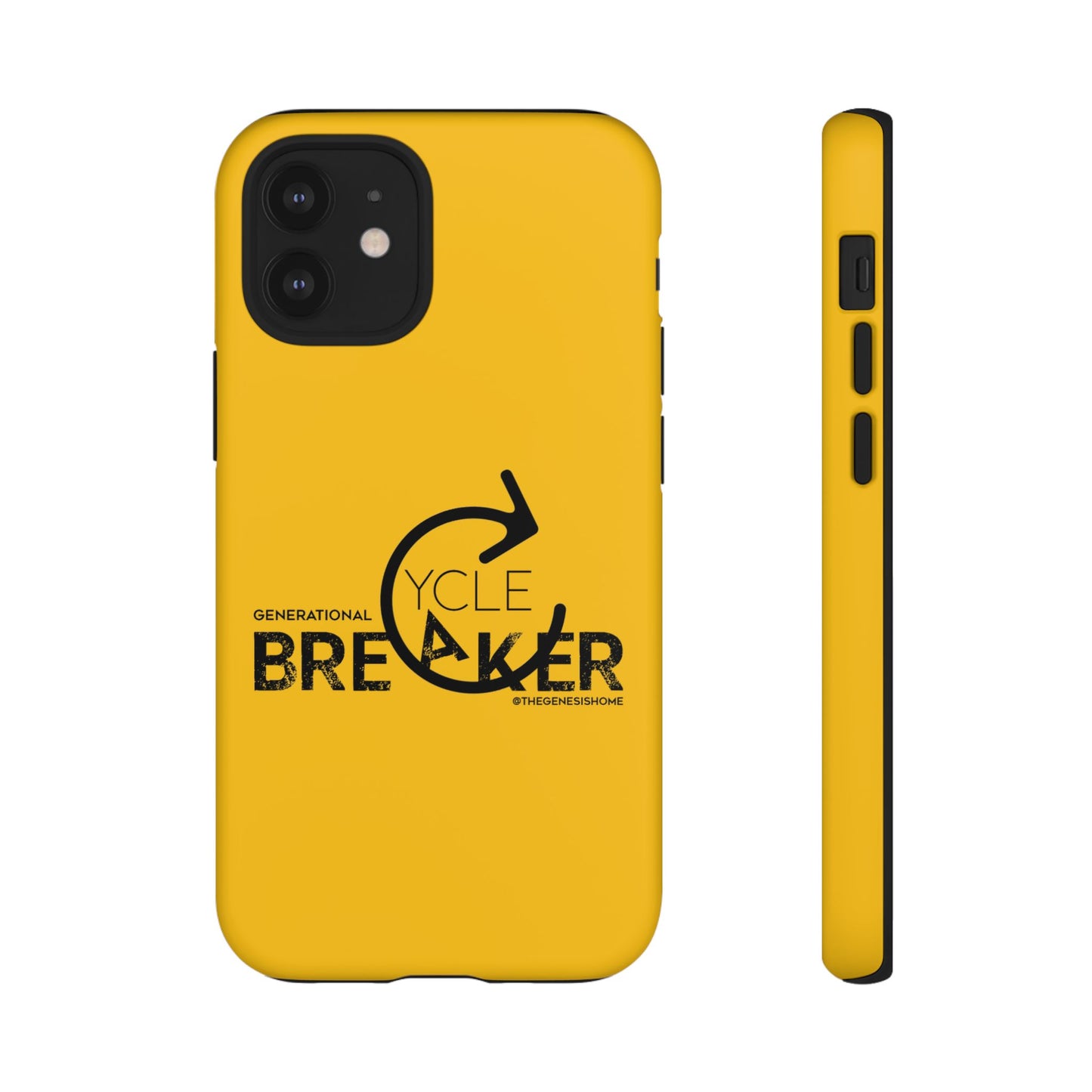 Yellow Generational Cycle Breaker Tough Cases