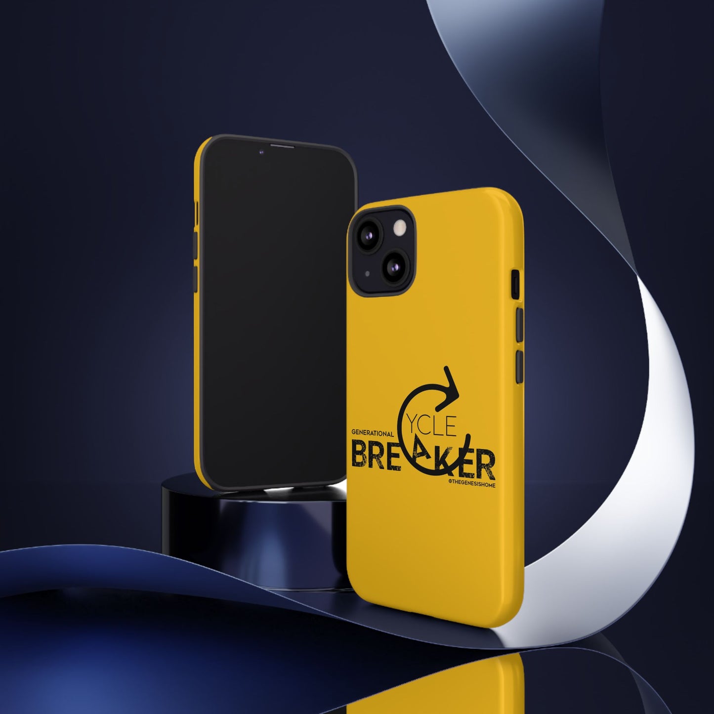 Yellow Generational Cycle Breaker Tough Cases