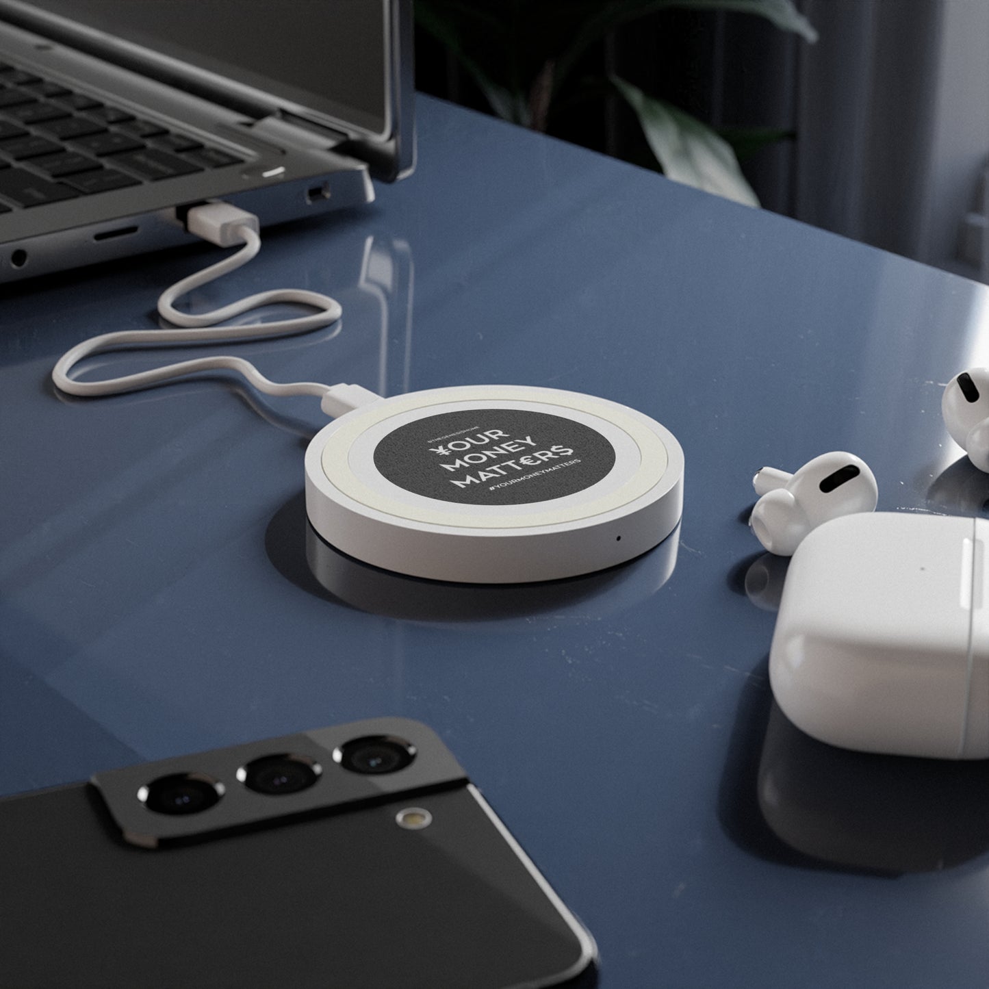 Your Money Matters Quake Wireless Charging Pad