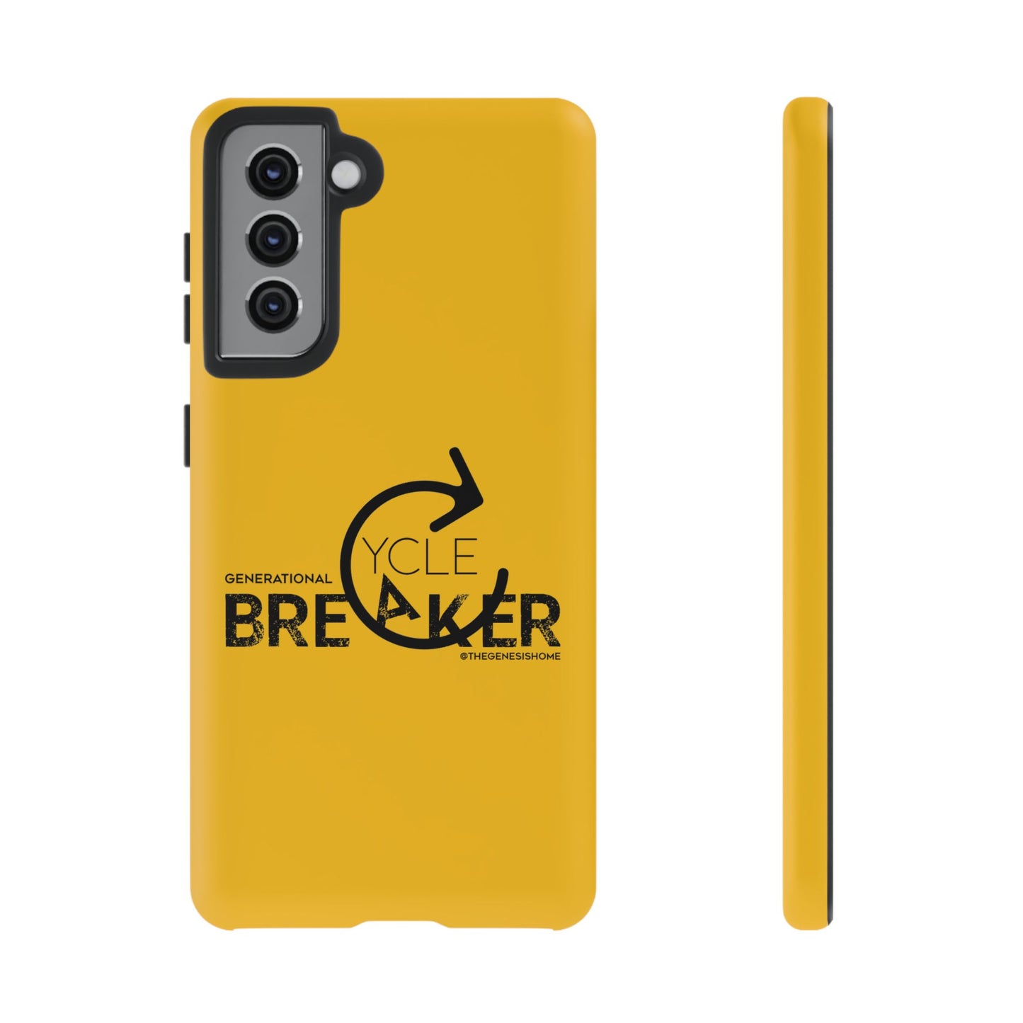 Yellow Generational Cycle Breaker Tough Cases