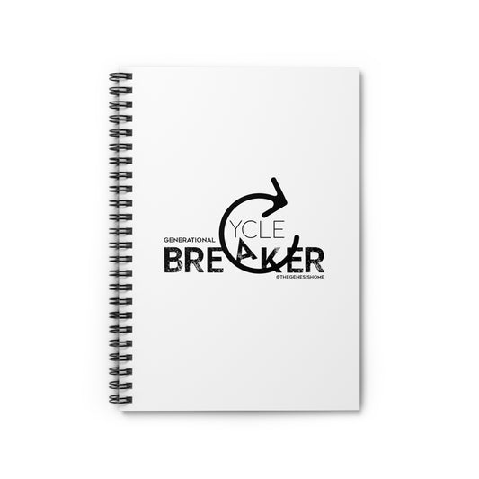 Generational Cycle Breaker Spiral Notebook - Ruled Line