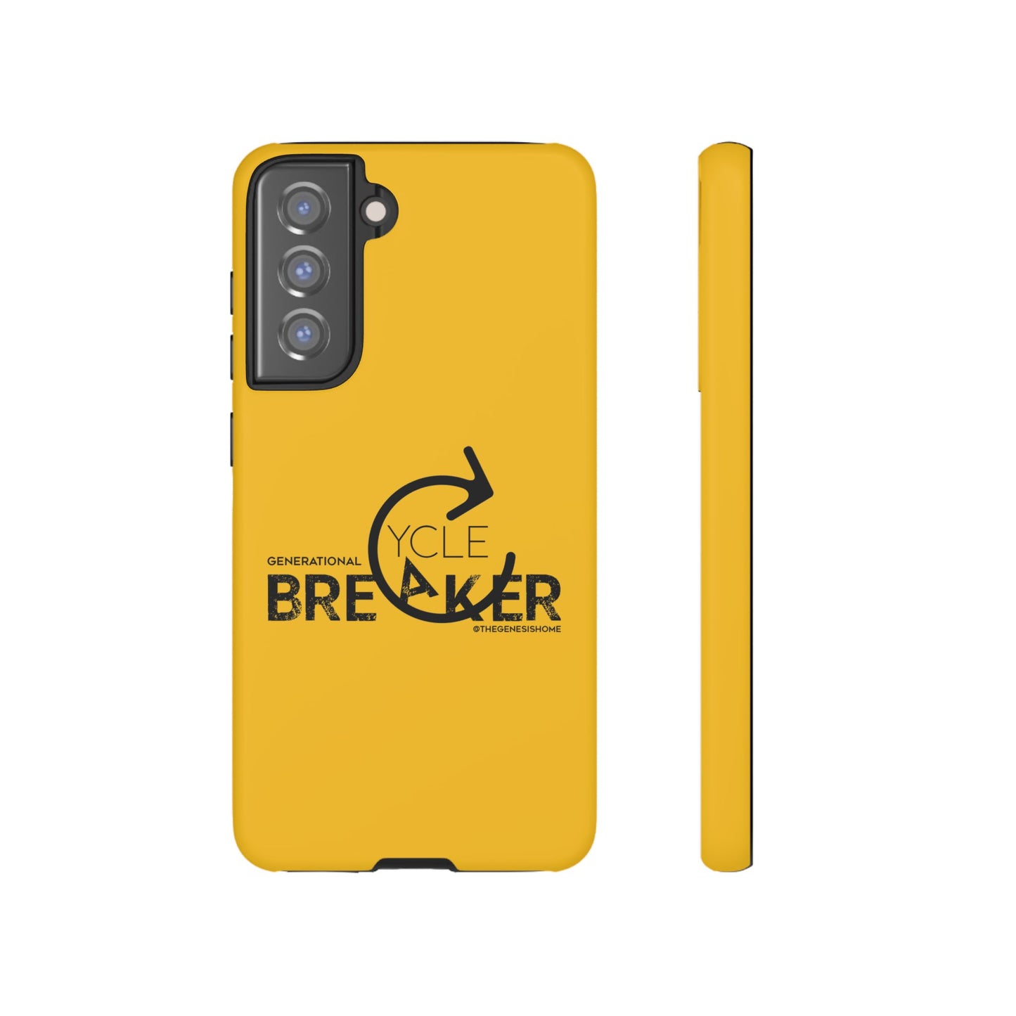 Yellow Generational Cycle Breaker Tough Cases