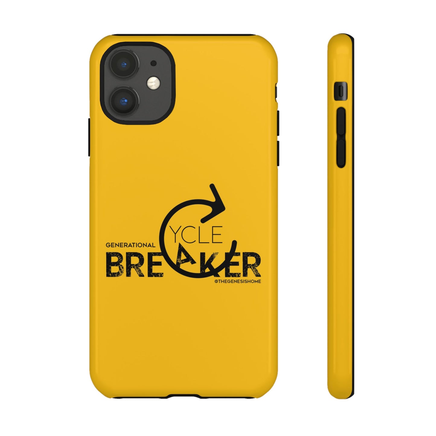 Yellow Generational Cycle Breaker Tough Cases
