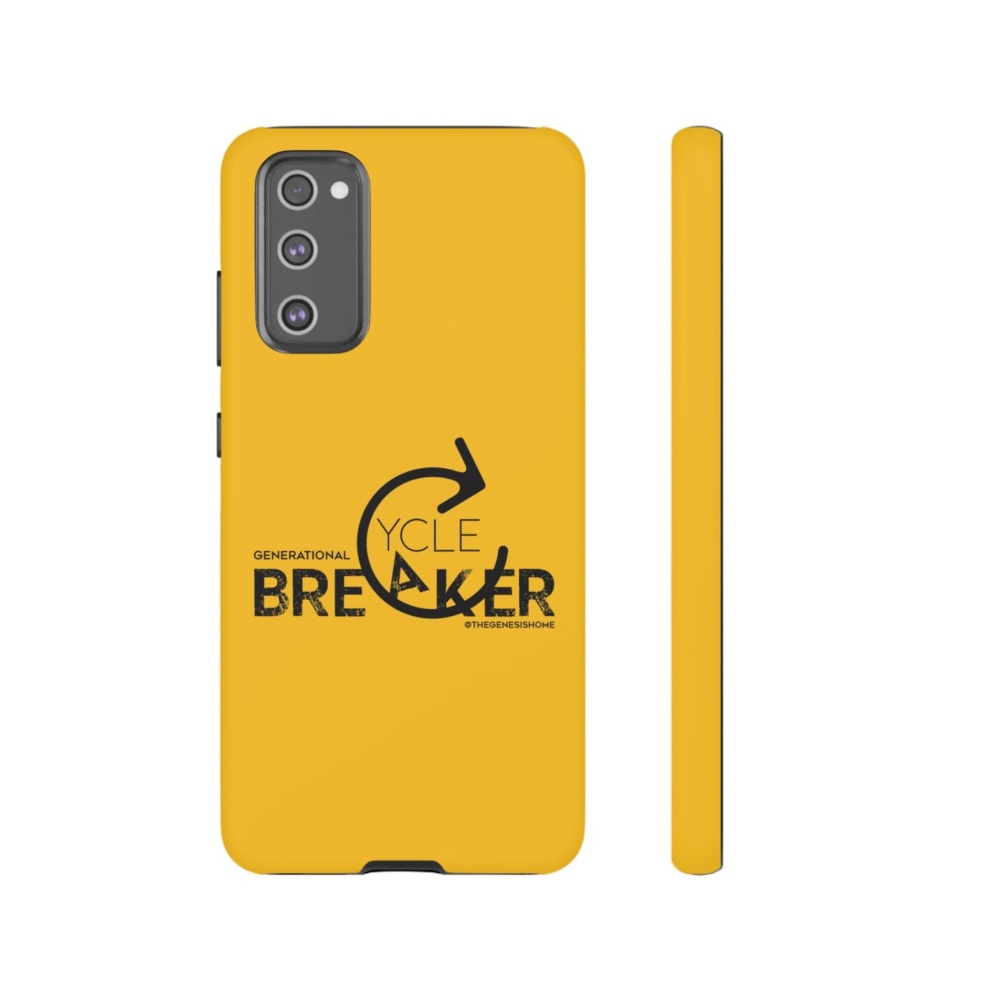 Yellow Generational Cycle Breaker Tough Cases
