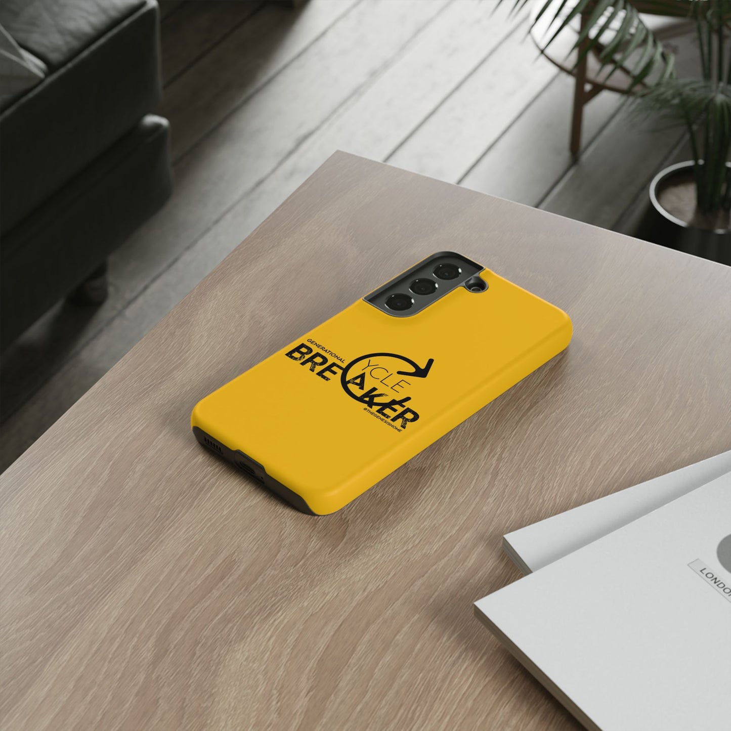 Yellow Generational Cycle Breaker Tough Cases