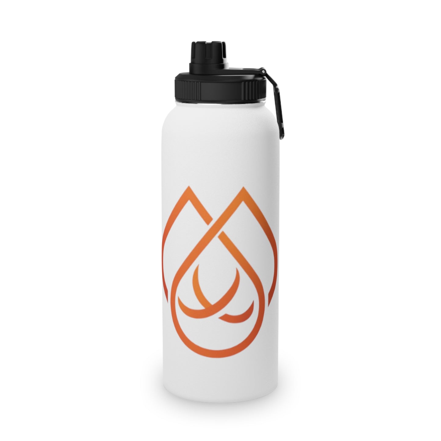 Genesis Home Stainless Steel Water Bottle, Sports Lid