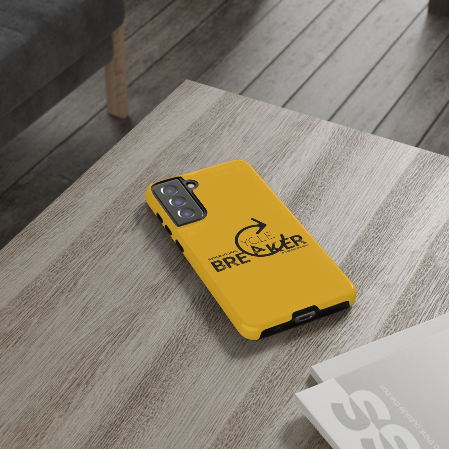 Yellow Generational Cycle Breaker Tough Cases