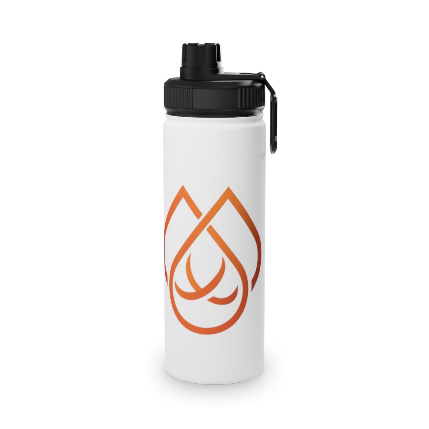 Genesis Home Stainless Steel Water Bottle, Sports Lid