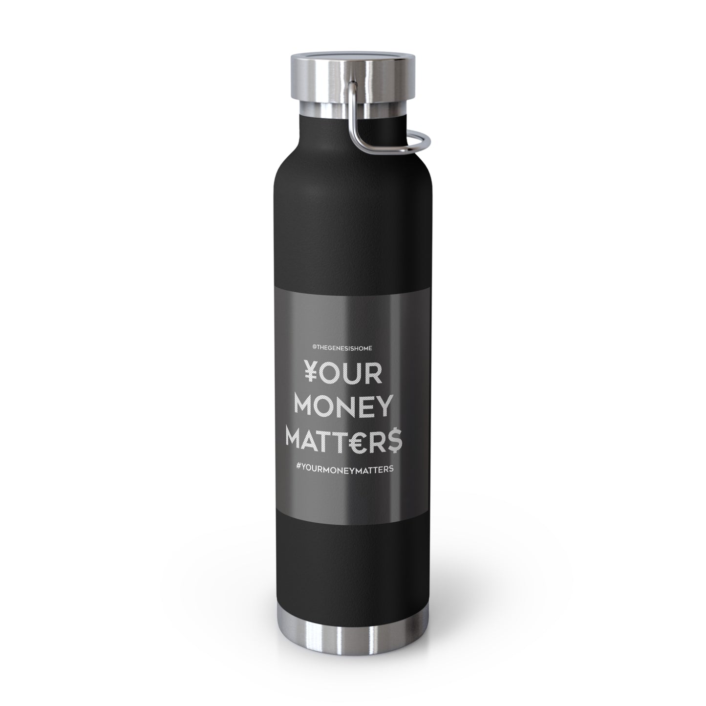 Insulated Bottle - Your Money Matters Hydration, 22oz