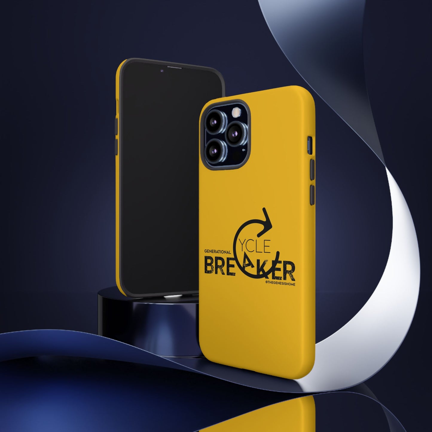 Yellow Generational Cycle Breaker Tough Cases