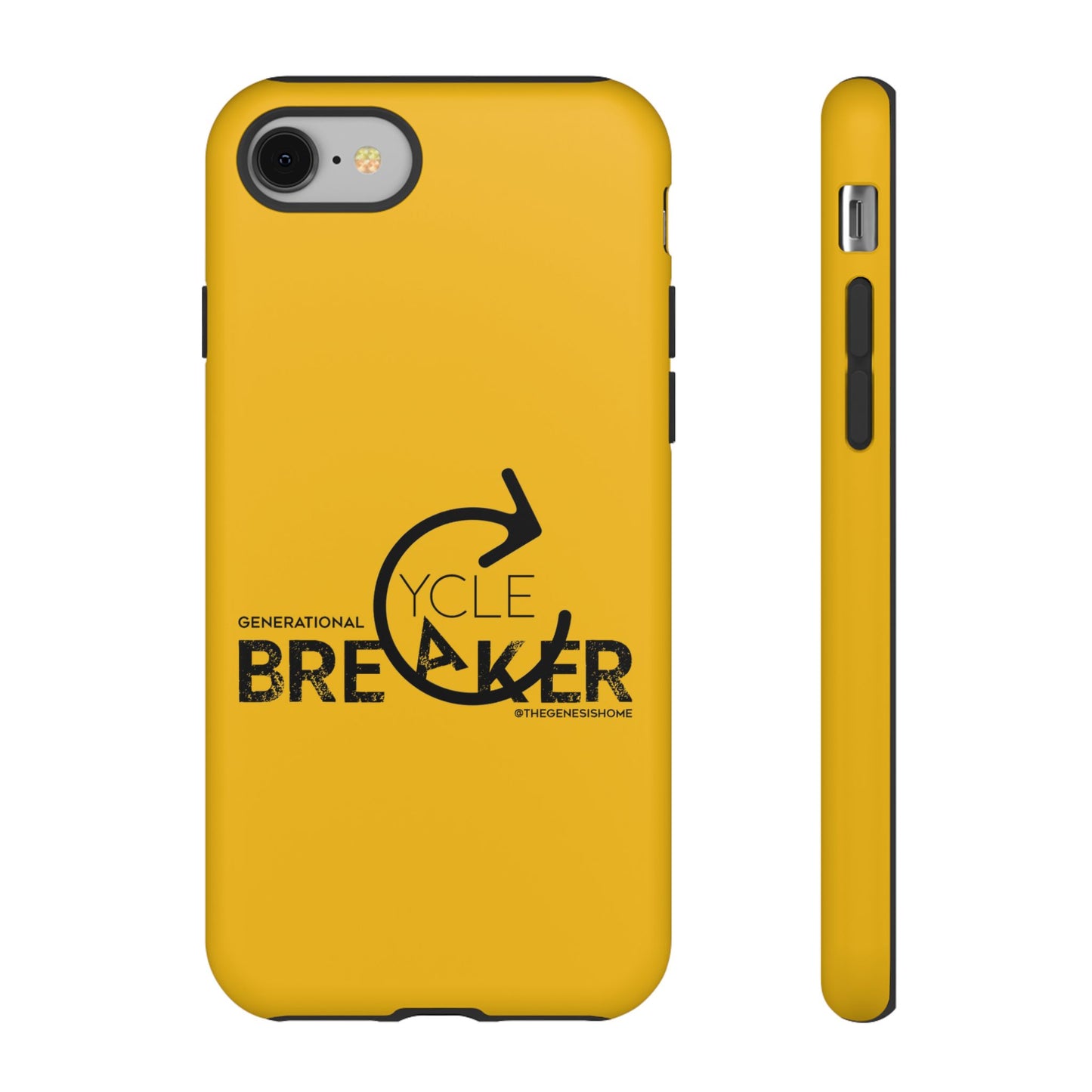 Yellow Generational Cycle Breaker Tough Cases