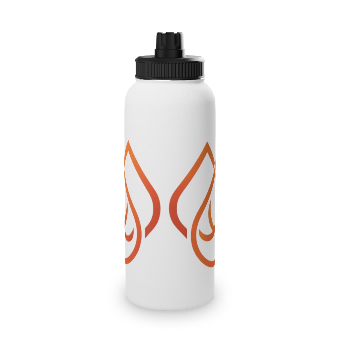 Genesis Home Stainless Steel Water Bottle, Sports Lid