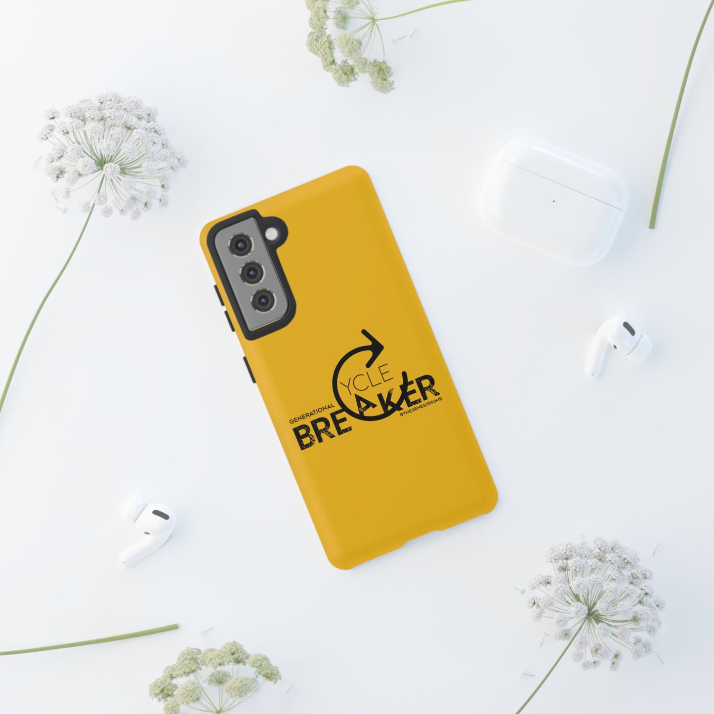 Yellow Generational Cycle Breaker Tough Cases