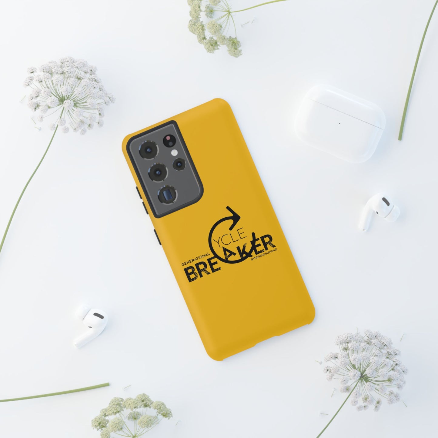 Yellow Generational Cycle Breaker Tough Cases