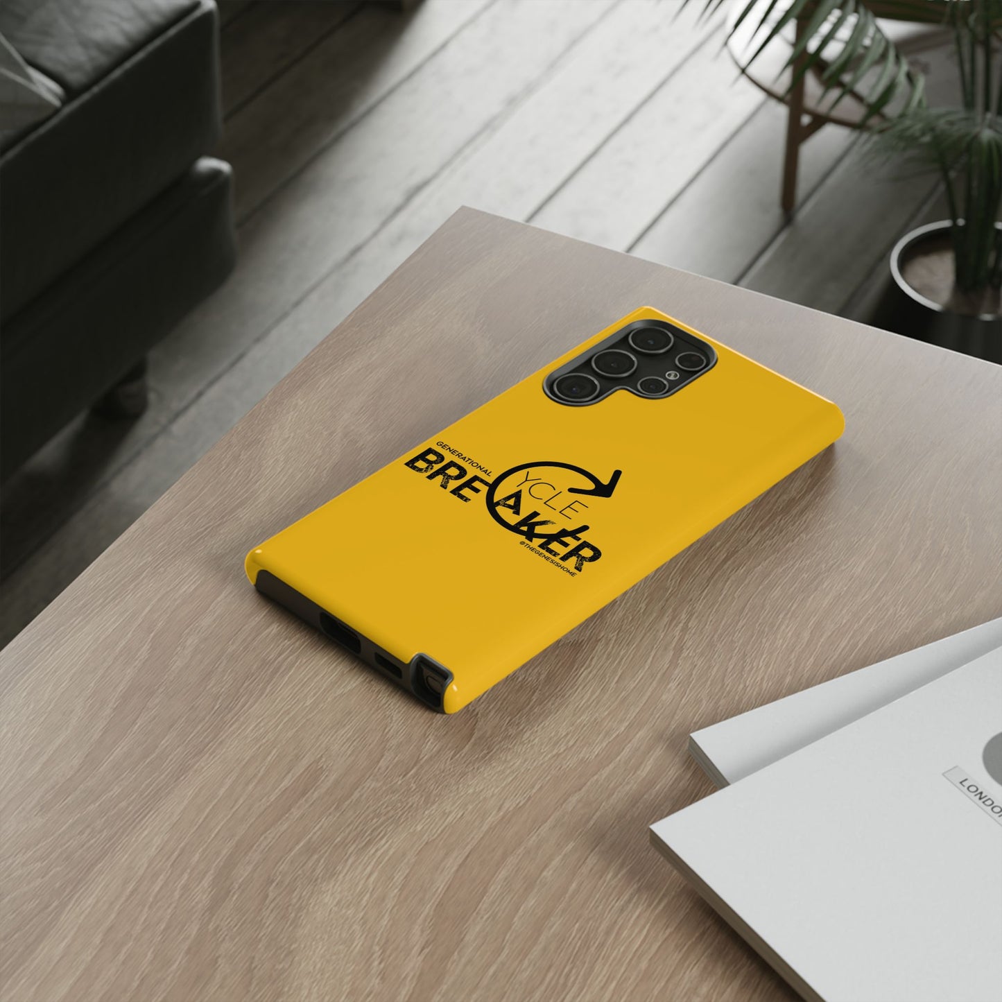 Yellow Generational Cycle Breaker Tough Cases