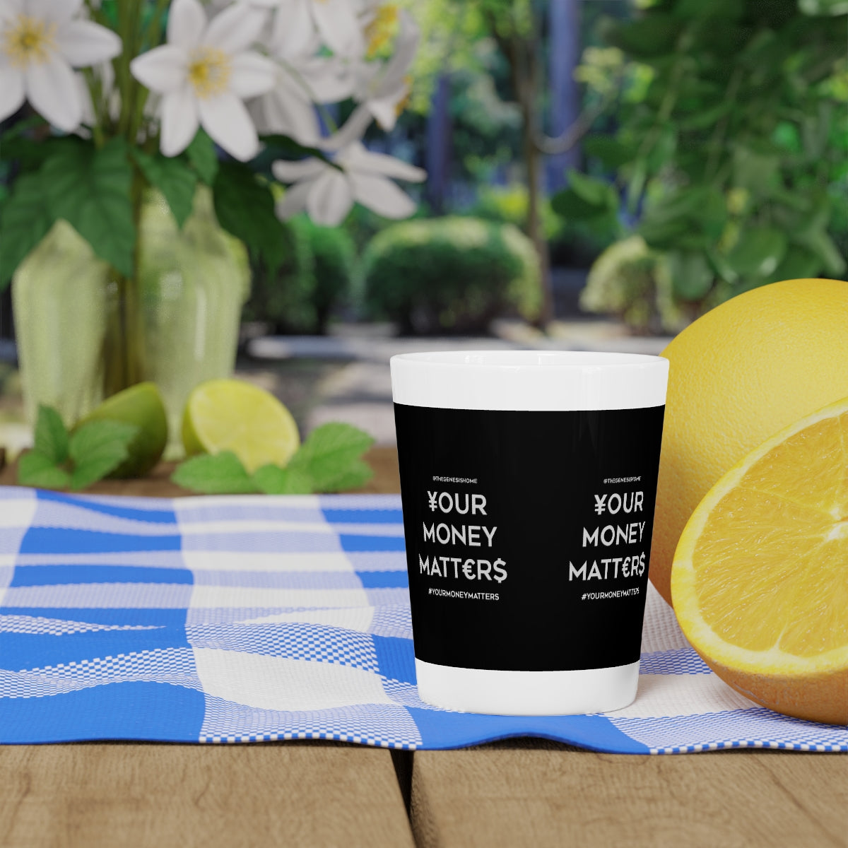 Your Money Matters Shot Glass