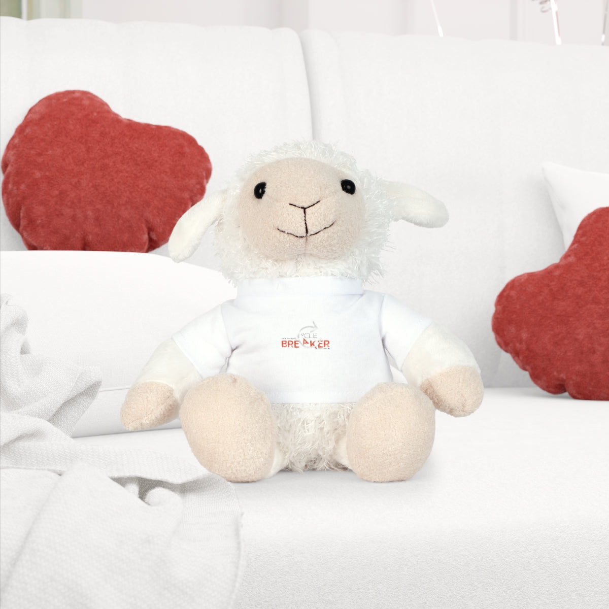 Generational Cycle Breaker Plush Toy with T-Shirt