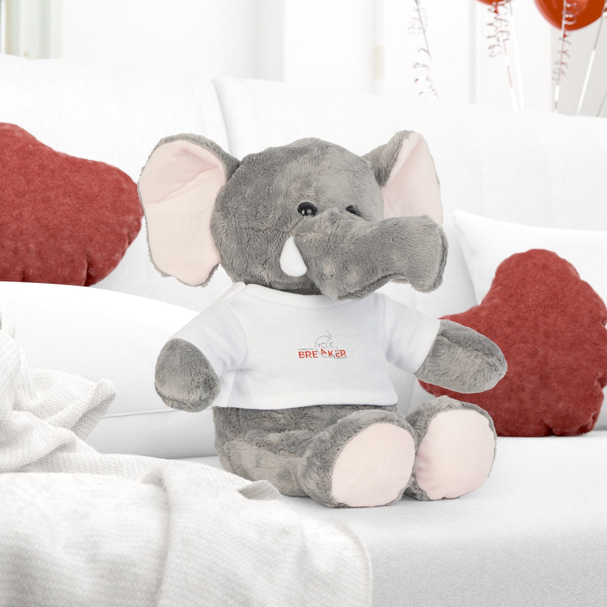 Generational Cycle Breaker Plush Toy with T-Shirt