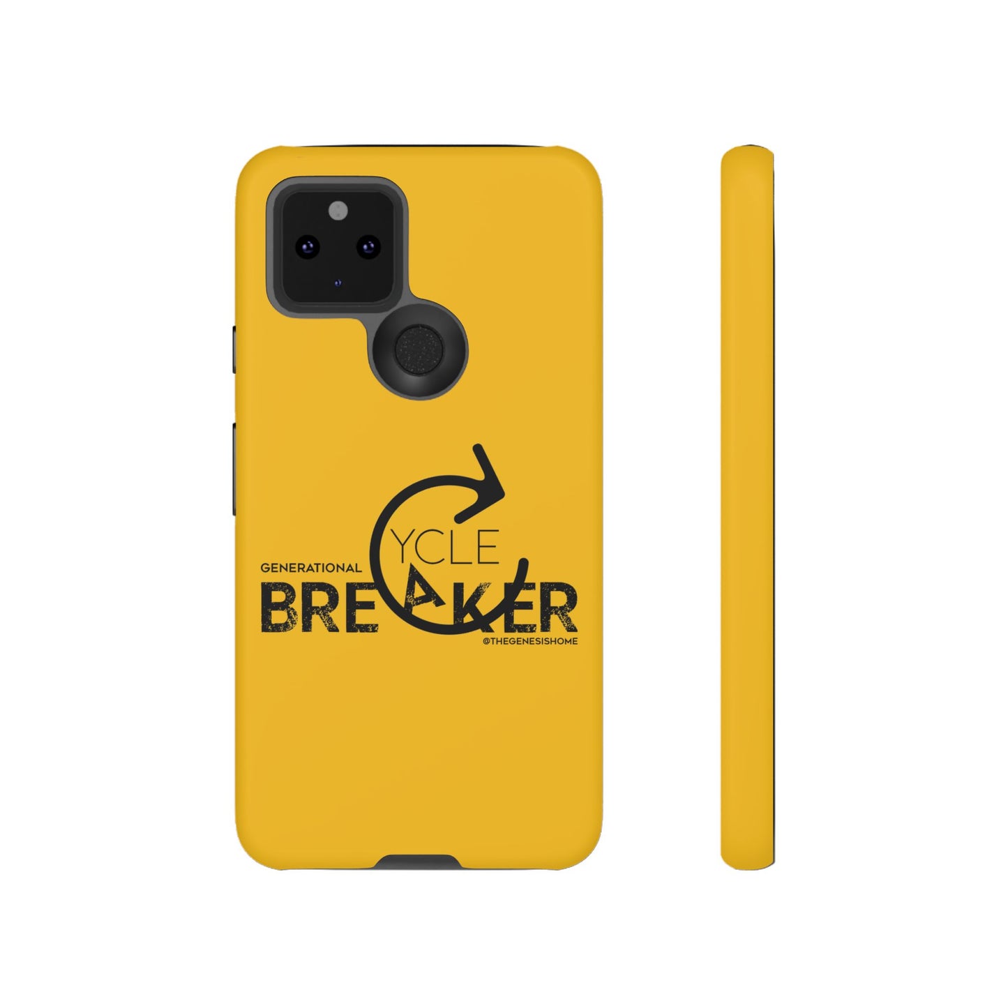Yellow Generational Cycle Breaker Tough Cases