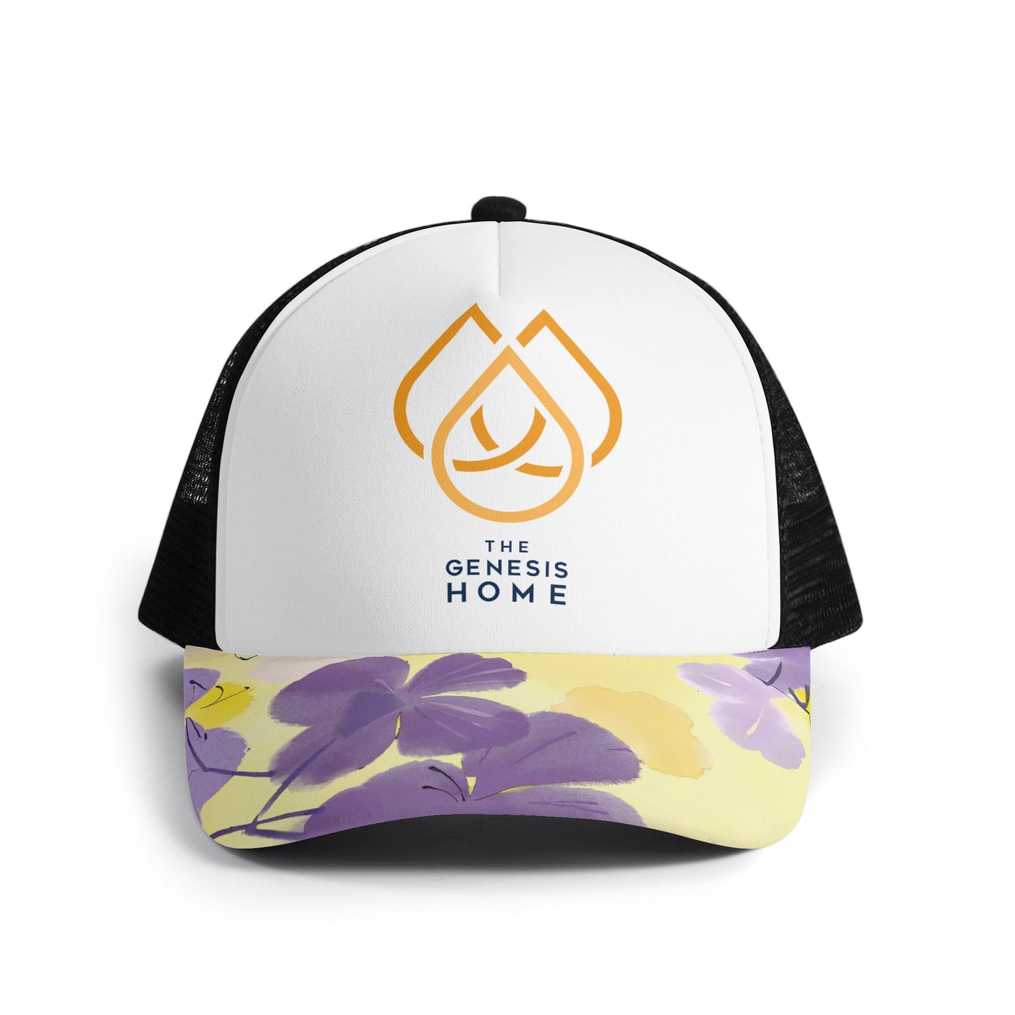 Kids Front Printing Mesh Baseball Caps