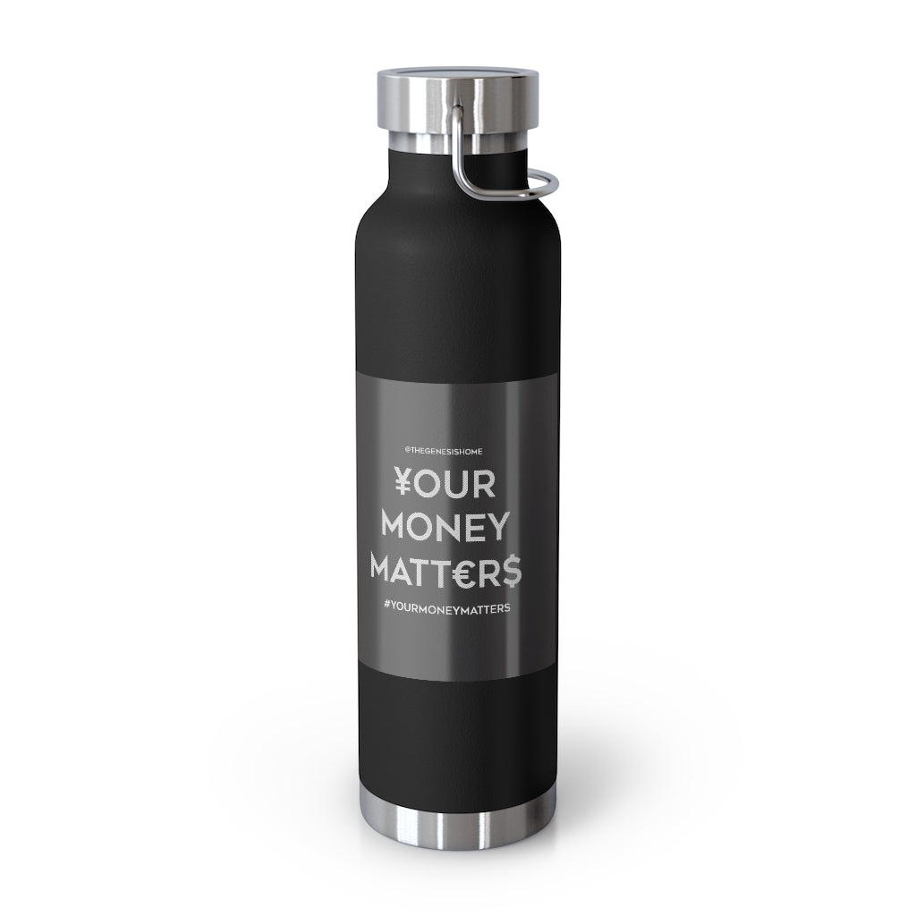 Copper Vacuum Insulated Bottle, 22oz