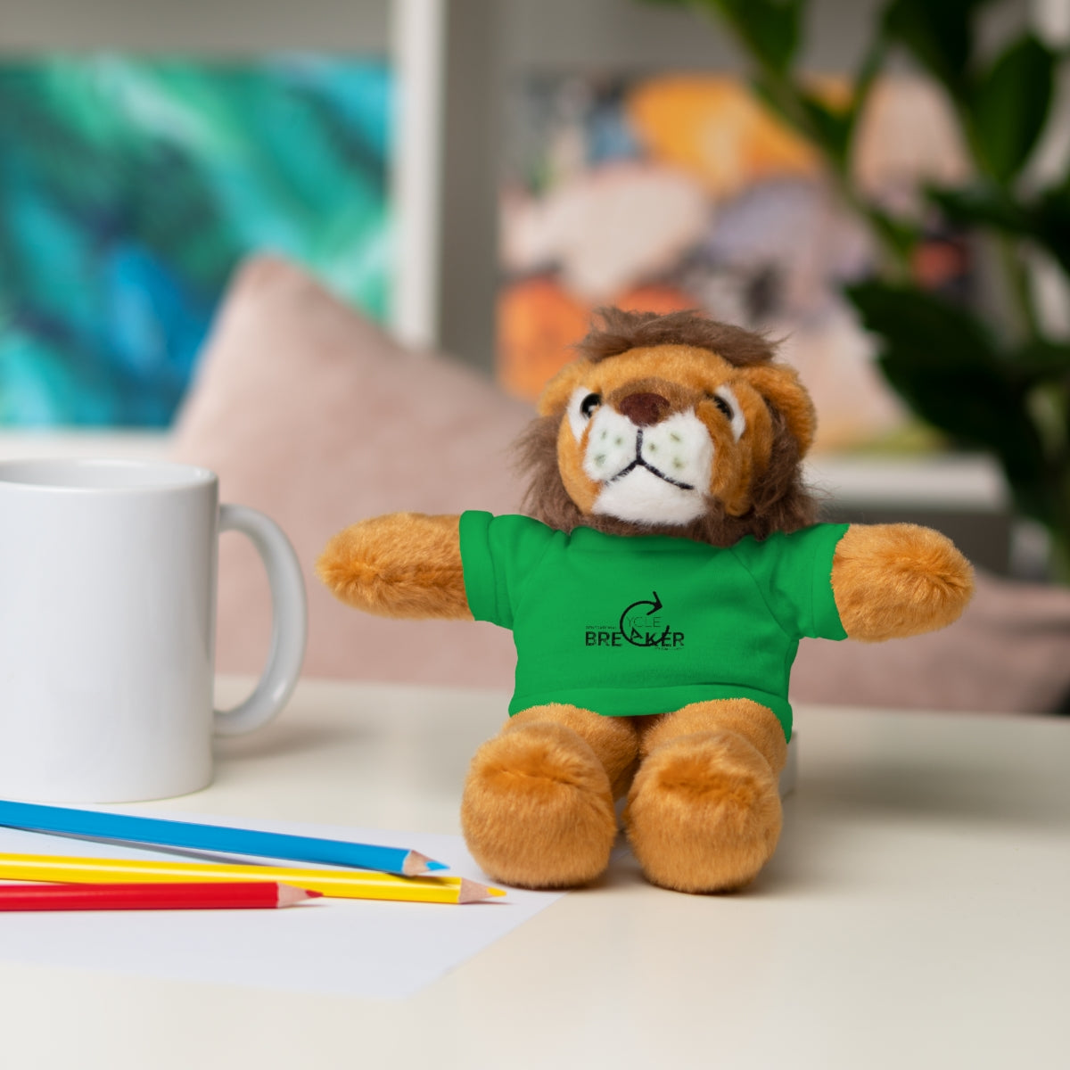 Generational Cycle Breaker Stuffed Animals with Tee